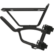 Topeak Tetrarack M1 voordrager voor MTB met stevig frame en bevestigingspunten voor bagage, zwart metalen ontwerp
