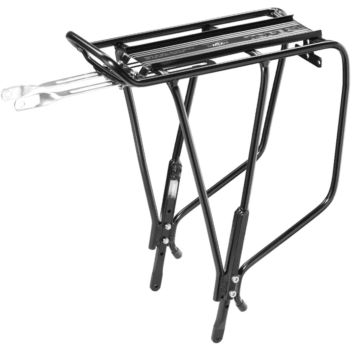 Topeak Uni Super Tourist 2.0 achterdrager voor fiets, stevig bagagedrager met montagebeugels en bevestigingspunten