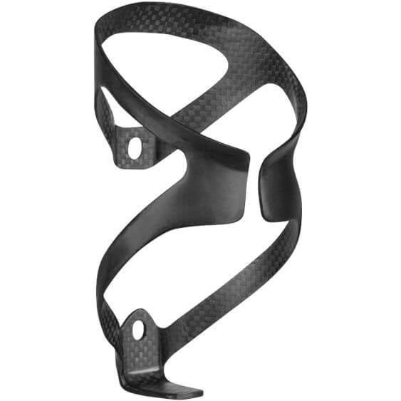Topeak Shuttle Cage Xe 3K Carbon bidonhouder voor fiets, lichtgewicht en stevig met zwart carbon ontwerp