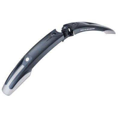 Topeak Defender M1 spatbord voor 27.5/29 inch mountainbikes, beschermt tegen modder en water tijdens ritten.