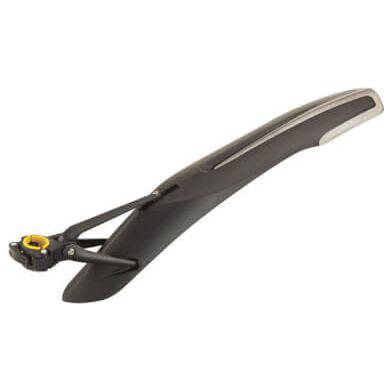 Achterspatbord Topeak Defender XC11 29 inch, robuuste fietsachterspatbord voor mountainbikes, zwart kunststof materiaal.
