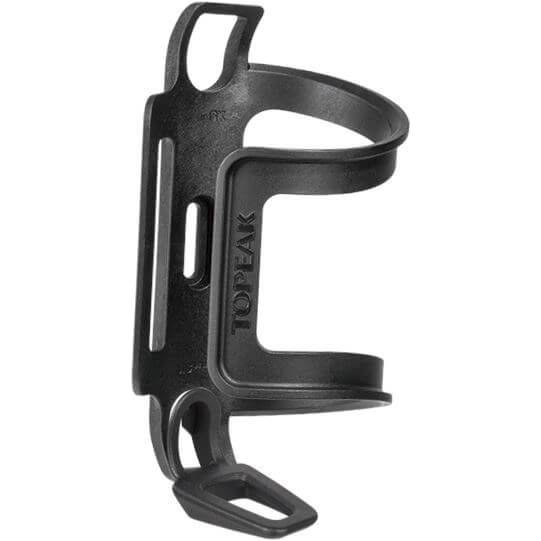Topeak Ninja Master+ bidonhouder met cage, stevig en lichtgewicht, geschikt voor fietsaccessoires en waterfles.