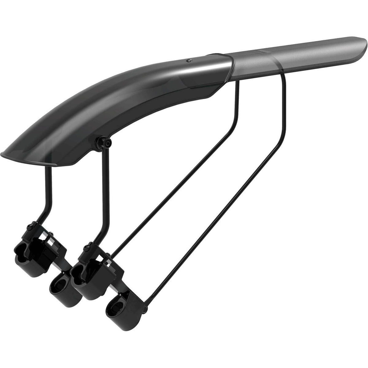 Topeak achterspatbord Tetrafender M2 MTB, zwart kunststof, bevestiging voor mountainbike, bescherming tegen water en vuil