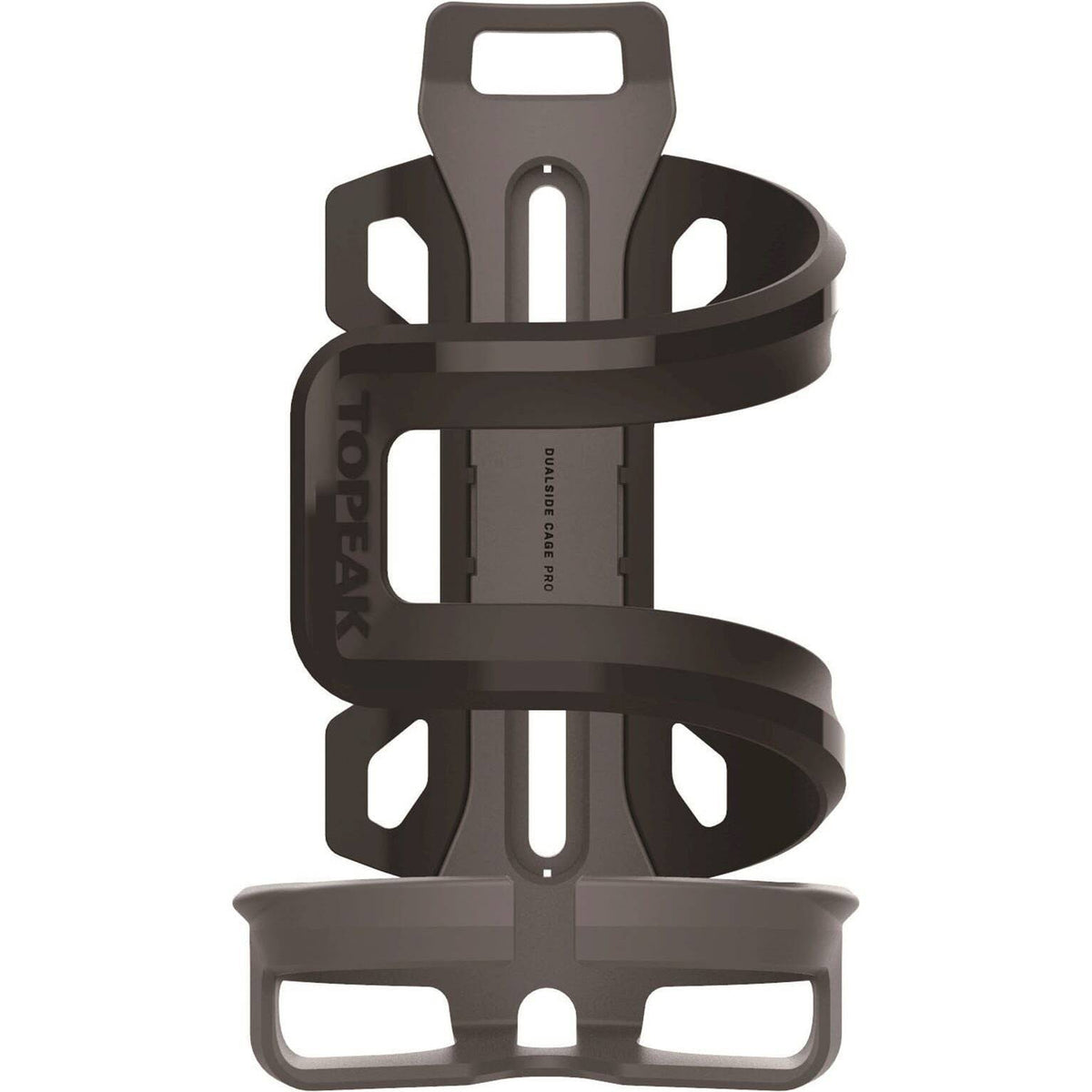 Topeak Dualside Cage Pro bidonhouder voor fiets, stevige en duurzame waterfleshouder met dubbele instelmogelijkheid.