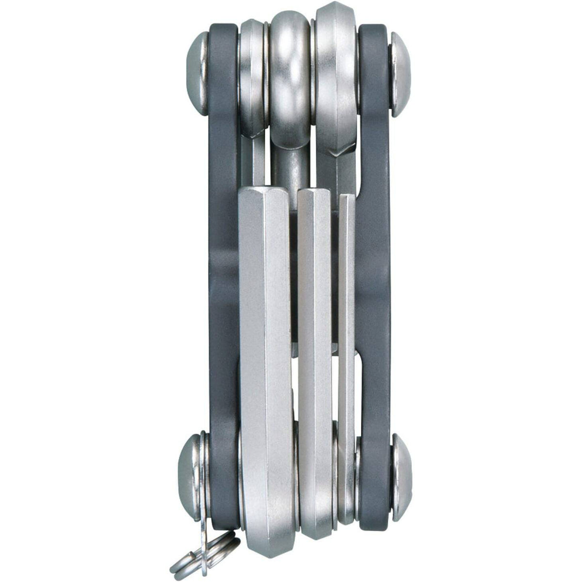 Topeak Minitool Mini 6F, compacte fiets multigereedschap met zes functies, geschikt voor reparaties onderweg.