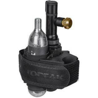 Topeak Tubi Master X CO2-pomp met cartridge, compacte fietspomp voor snelle bandoplossingen, incl. CO2-cartridge in beeld