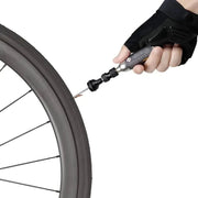 Topeak Tubi Cartridge Roadie tubeless reparatieset voor racefiets en gravel, inclusief cartridges en gereedschap voor bandenreparatie