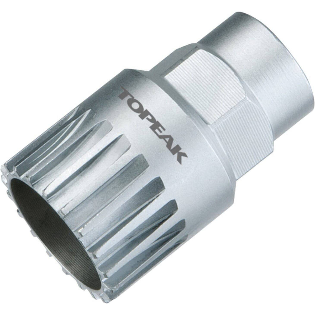 Topeak Trapassleutel en beugel, professioneel fietsaccessoire voor trapassen en kettingbladen, zwart en compact design.