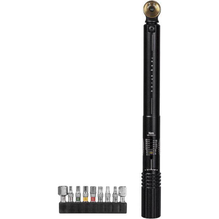 Topeak Momentsleutel Torq Stick 4-20Nm, duurzame momentsleutel voor precisietorque in fietsreparatie en onderhoud