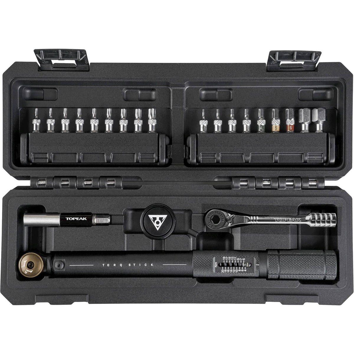 Topeak Momentsleutel Torq Stick Pro 4-20Nm, handmatige momentsleutel met instelbare kracht voor precisieborging