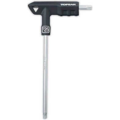Topeak Torx Sleutel T25 Duotorx voor fietsgereedschap, handvat met T25 Torx bit voor precisiewerk aan fietsen
