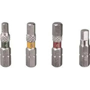 Topeak Inbus lange bitset met 9 inbusschroevendraaiers voor precisie en duurzaamheid, geschikt voor diverse reparaties.