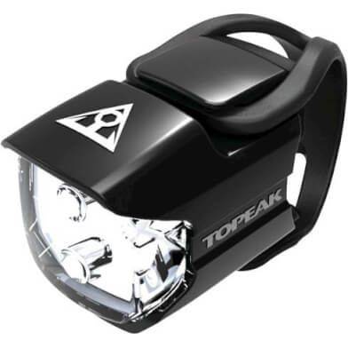 Topeak Koplamp Whitelite Race Batterij - Zwart - Le Coq Wielerartikelen