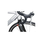 Topeak Helm Led Headlux Batterij in zwart, overige verlichting voor fietshelmen, zichtbaar met lamp en batterij.