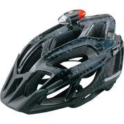 Topeak Helm Led Headlux hoofdlamp met batterij, zwart, voor fietsverlichting en veiligheidsverlichting.