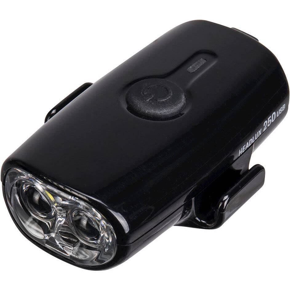 Topeak Helm Led Headlux 250 Usb Zwart - Le Coq Wielerartikelen
