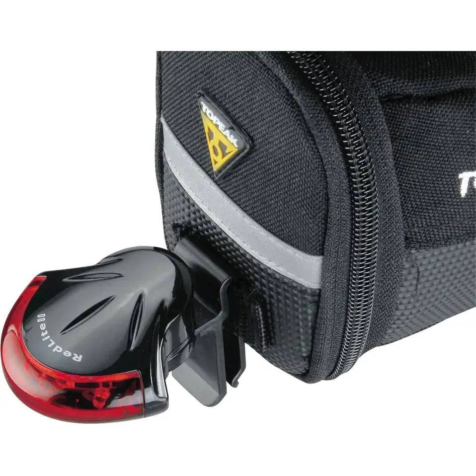 Topeak Achterlicht Redlite 2 Batterij - Zwart - Le Coq Wielerartikelen