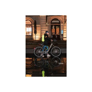 Topeak Redlite 2 achterlicht in zwart, batterij aangedreven, zichtbaar met rode LED-verlichting voor veiligheid.