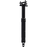 Zwarte XLC Sp-S13 verende dropper zadelpen met remote, aluminium constructie, zichtbaar in de afbeelding