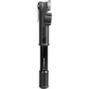 Topeak Roadie Da_G minipomp voor fietsbanden, compact en lichtgewicht, zichtbaar met pomphandvat en ventiel in de afbeelding