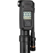 Topeak Minipomp Mountain Digital 2Stage, compacte fietspomp met digitale drukweergave en twee trapstanden voor mountainbikes