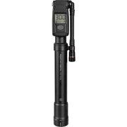 Topeak Minipomp Mountain Digital 2Stage, compacte fietspomp met digitale drukmeter en twee standen voor mountainbikes