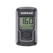 Topeak Minipomp Turbo Morph Digital, compacte fietspomp met digitale drukmeter en inklapbaar ontwerp voor onderweg.