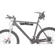 Topeak Minipomp Turbo Morph Digital, compacte fietspomp met digitale drukmeter en handvat voor snel oppompen