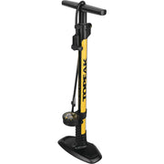 Topeak Joeblow Sport 2Stage vloerpomp met digitale manometer en stevige basis voor nauwkeurig oppompen van banden