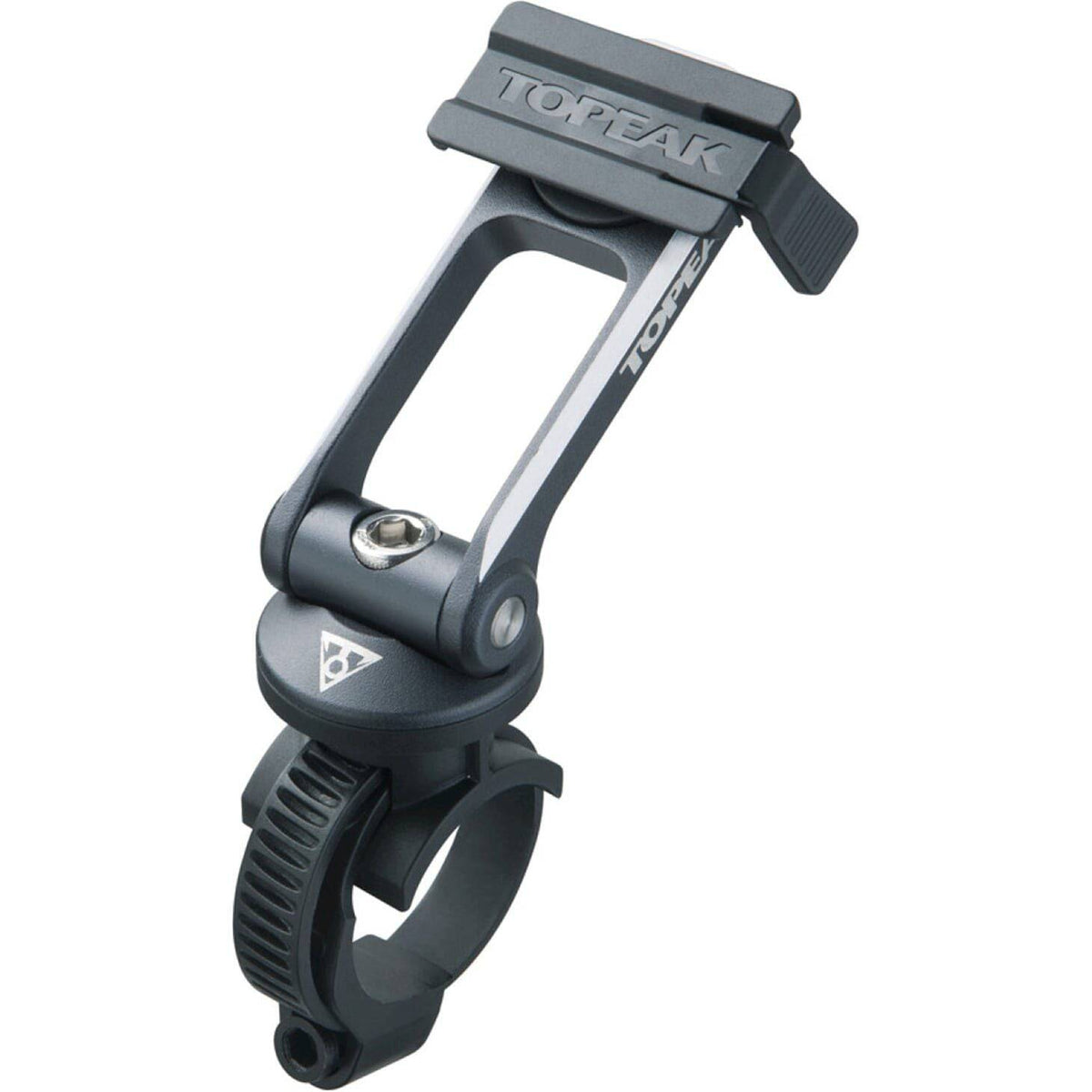 Topeak Ridecase stuur- en framehouder voor fiets, compatibel met smartphone en eenvoudig te bevestigen op stuur of frame