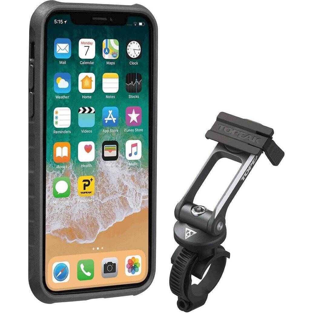 Topeak Ridecase Iphone X Zwart - Le Coq Wielerartikelen