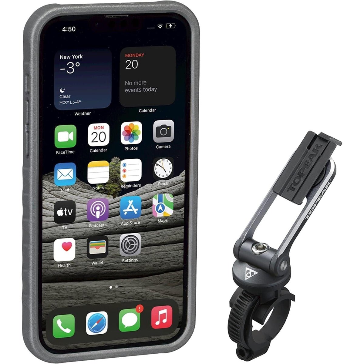 Topeak Ridecase Iphone 13 Pro Max Incl. Bevestiging - Le Coq Wielerartikelen