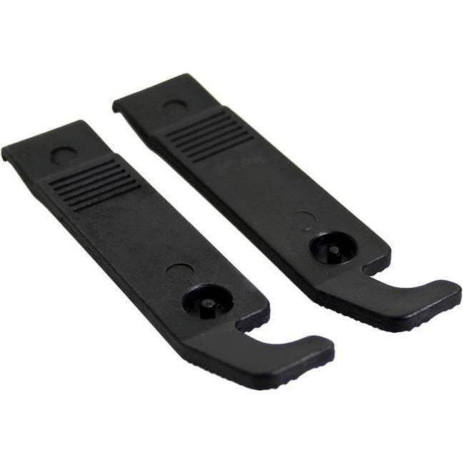 Topeak bandenlichters set survival gear met meerdere kunststof bandenlichters voor fietsreparaties.