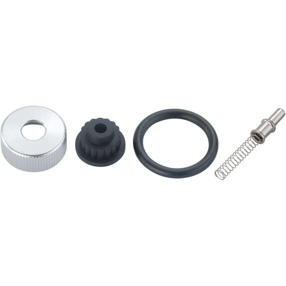Topeak reparatieset Joe Blow voor SmartHead met pomponderdelen en accessoires voor fietsbanden.