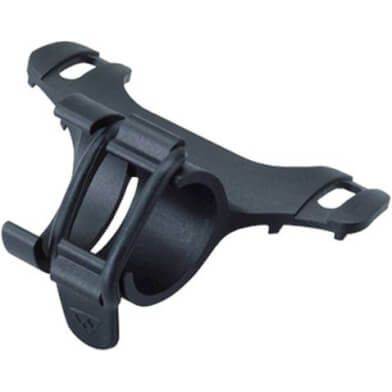 Topeak Race Rocket HP fietspomp houder bevestigd op fietsframe, accessoires voor racefietspomp, zwart en compact ontwerp