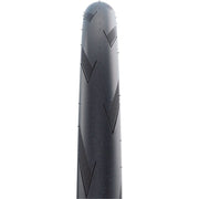 Schwalbe 28-inch Pro One TLE ADDIX Race V-Guard vouwband voor racefiets, close-up van de band met profiel en zijwand