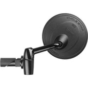 Busch & Müller fietsspiegels voor e-bike, zwart, diameter 80 mm, ronde spiegel met bevestigingsarm, geschikt voor elektrische fietsen.