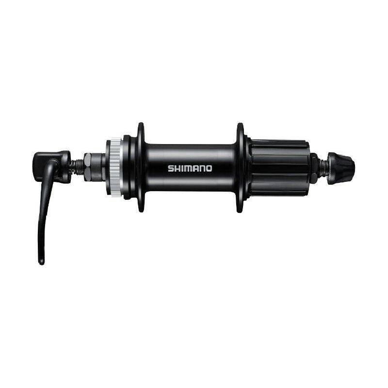 Shimano Fh-Mt200 achternaaf met 36 schaats, zwart, geschikt voor 8/9/10-speed center lock schakelkettingindicator