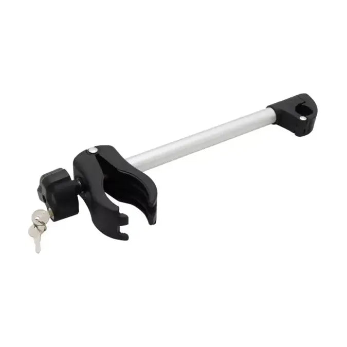 Pro-User Easy Fix Framehouder 25 mm, afsluitbare frameklem voor stabiliteit en beveiliging, zichtbaar in de afbeelding.