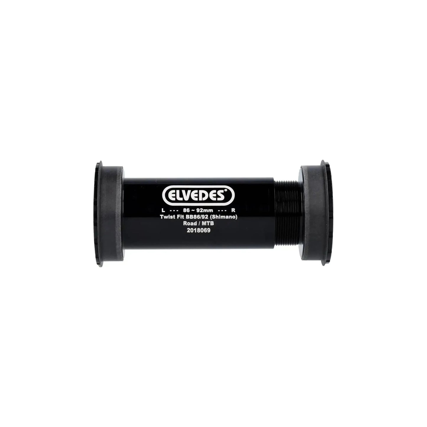 Elvedes Trapas Cupset Twistfit Shimano BB86/92 - Zwart - Le Coq Wielerartikelen