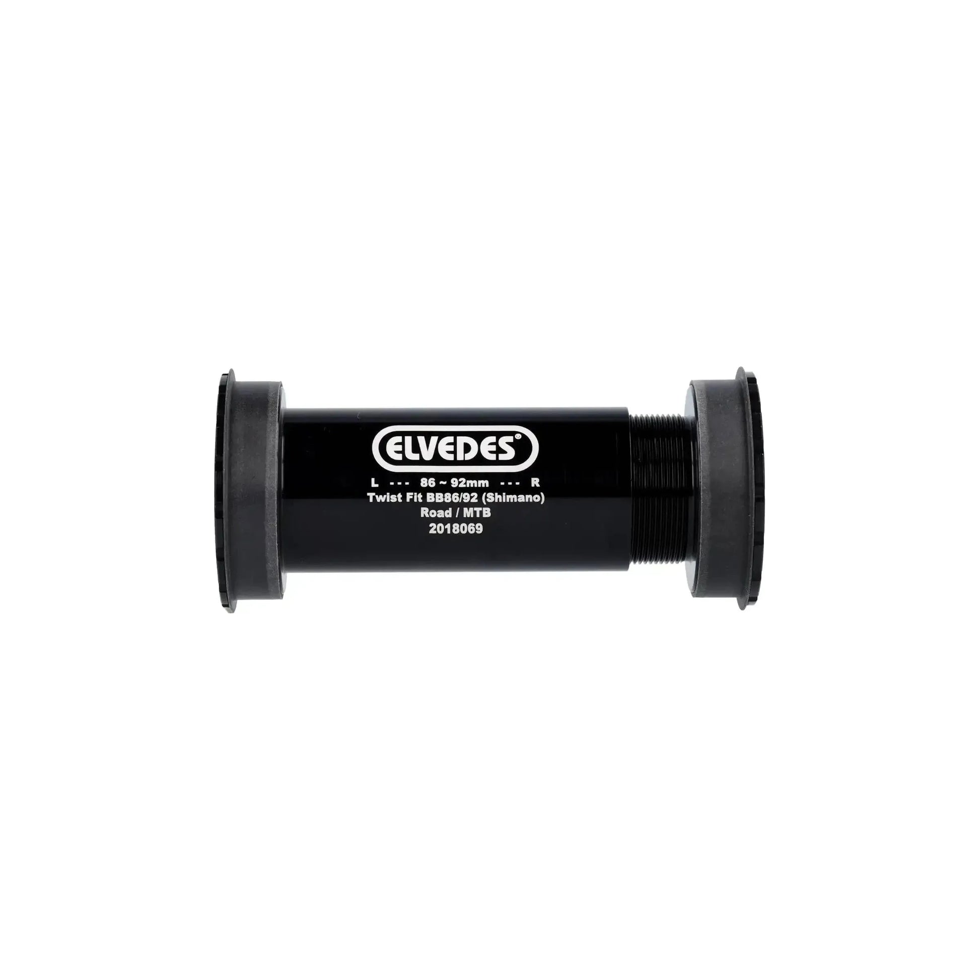 Elvedes Trapas Cupset Twistfit Shimano BB86/92 - Zwart - Le Coq Wielerartikelen