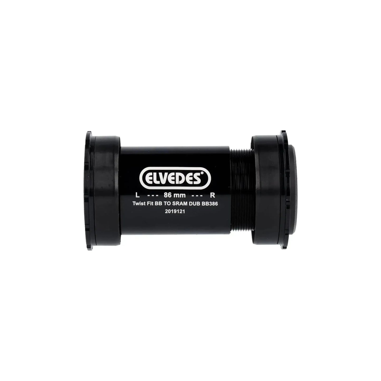 Elvedes Trapas Cupset Twistfit DUB BB386 - Zwart - Le Coq Wielerartikelen