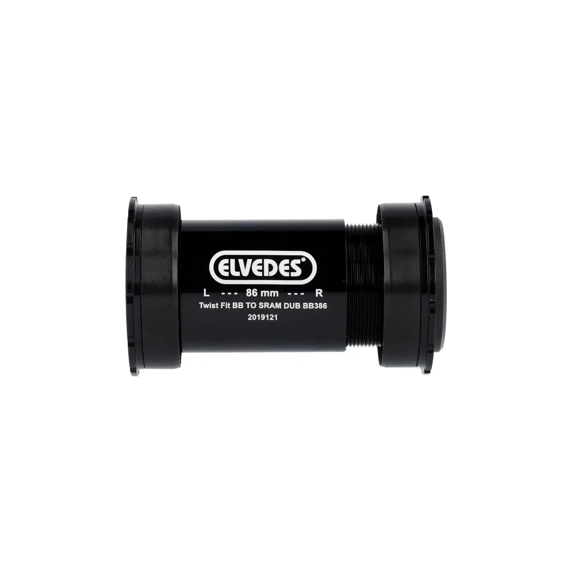 Elvedes Trapas Cupset Twistfit DUB BB386 - Zwart - Le Coq Wielerartikelen