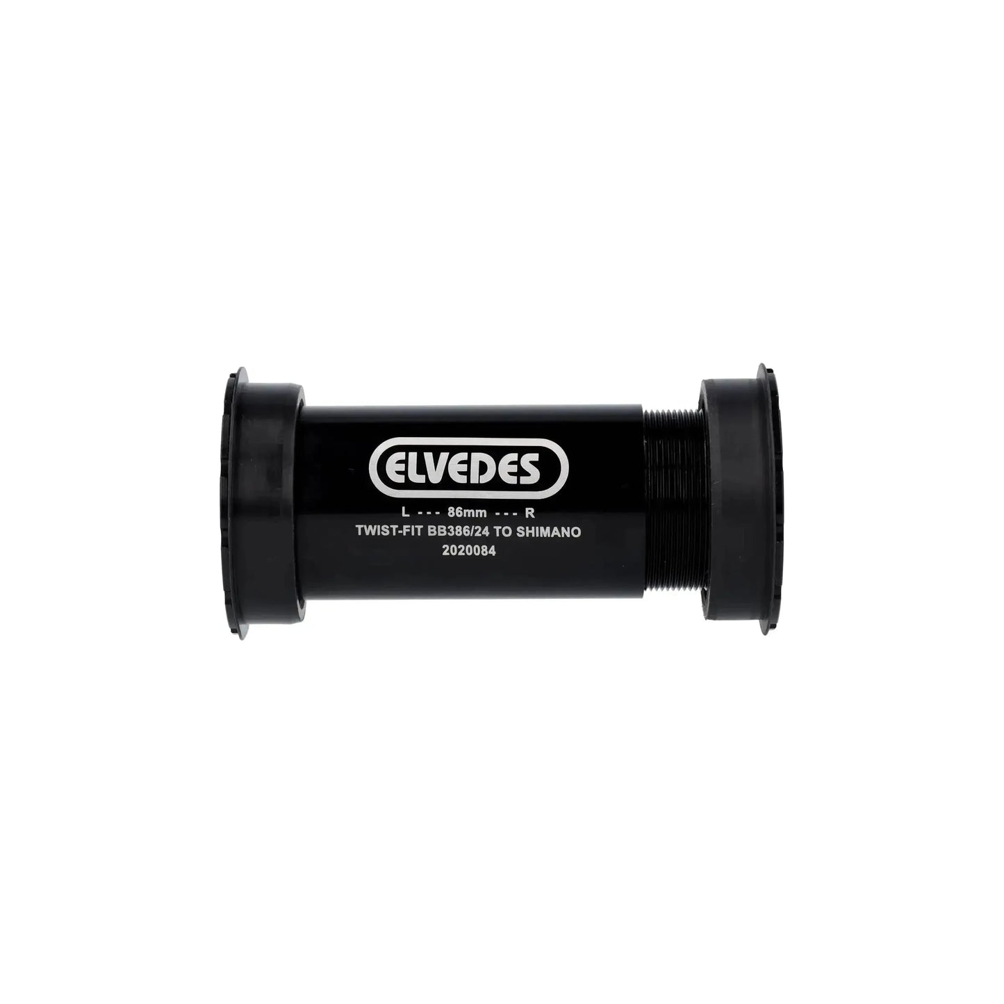 Elvedes Trapas Cupset Twistfit Shimano BB386 - Zwart - Le Coq Wielerartikelen