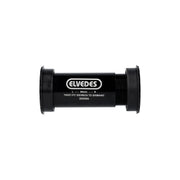 Elvedes Trapas Cupset Twistfit Shimano BB386, zwart, hoogwaardige fietstrapas met stevige constructie en compatibiliteit met Shimano.