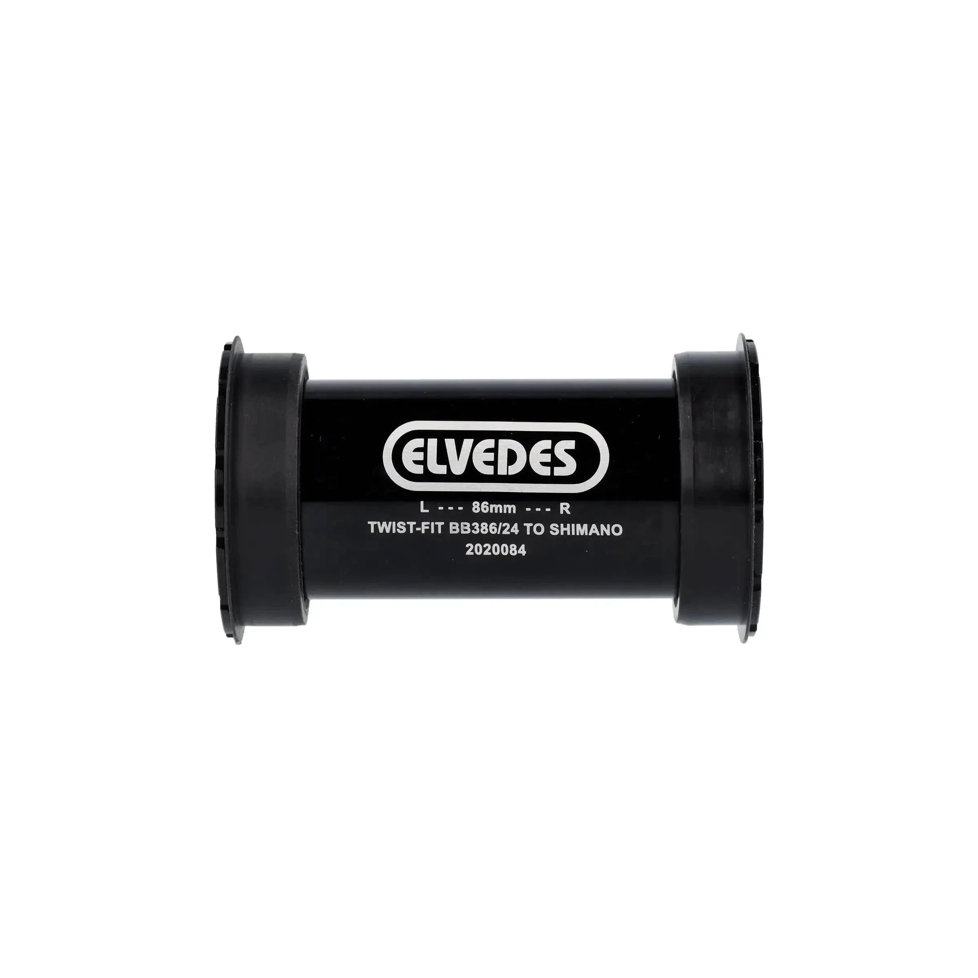 Elvedes Trapas Cupset Twistfit Shimano BB386 - Zwart - Le Coq Wielerartikelen