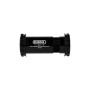 Elvedes Twist Fit trapas voor BB30/PF30 Praxis road en MTB, 42 x 68-73 mm, in zwart, zichtbaar op de afbeelding.