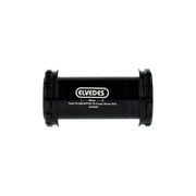 Elvedes Twist Fit trapas voor BB30/PF30 Praxis Road en MTB, 42 x 68-73 mm, in zilver, zichtbaar op de afbeelding.