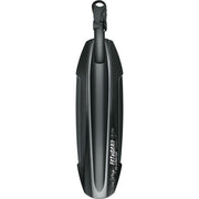 Zwart SKS Fatboard spatbordset voor 26 inch fietsen, gemaakt van PVC, beschermt tegen modder en water tijdens het fietsen.
