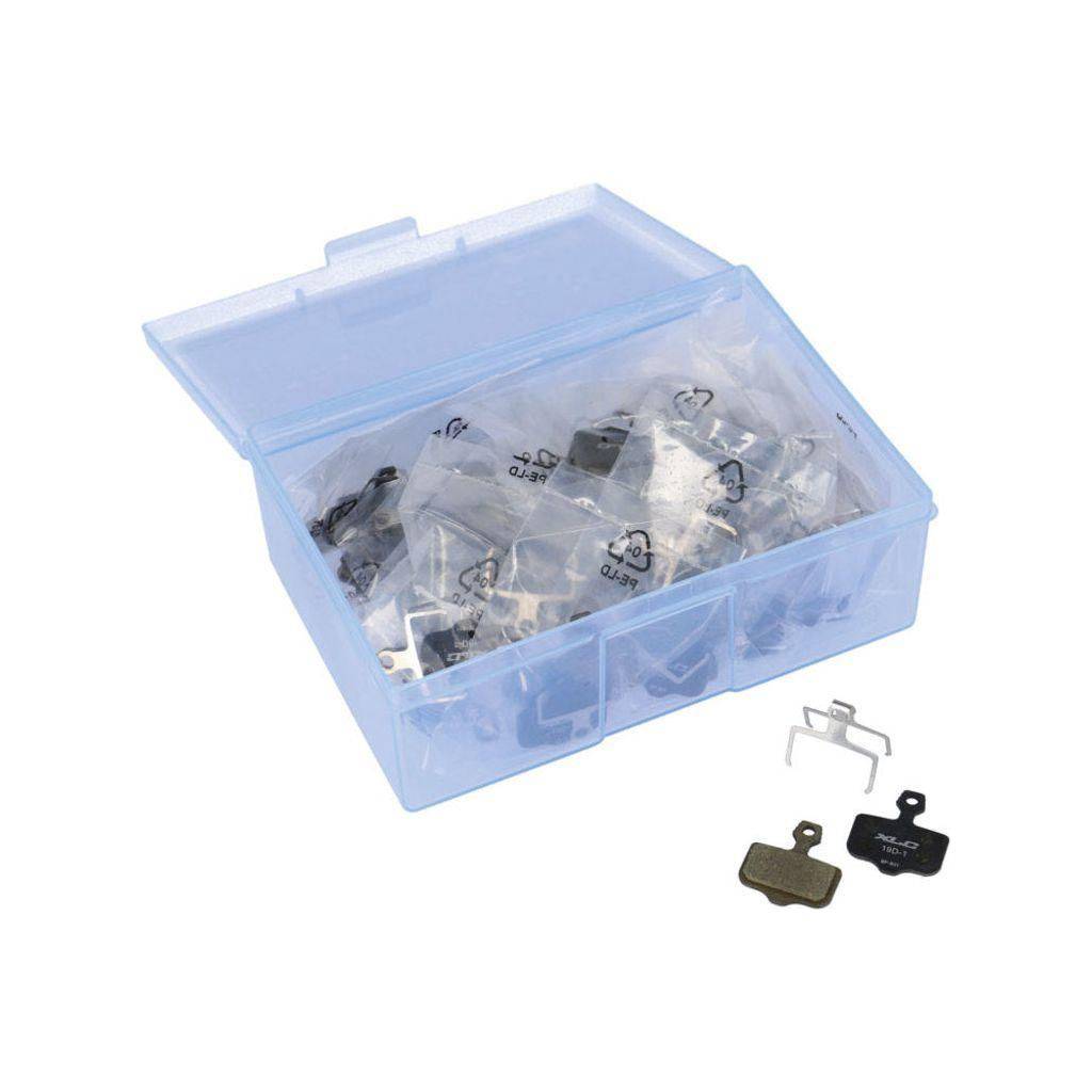 XLC remblok Avid Elixir Base DS A set, schijfremblokjes voor fietsremmen, zichtbaar in de afbeelding
